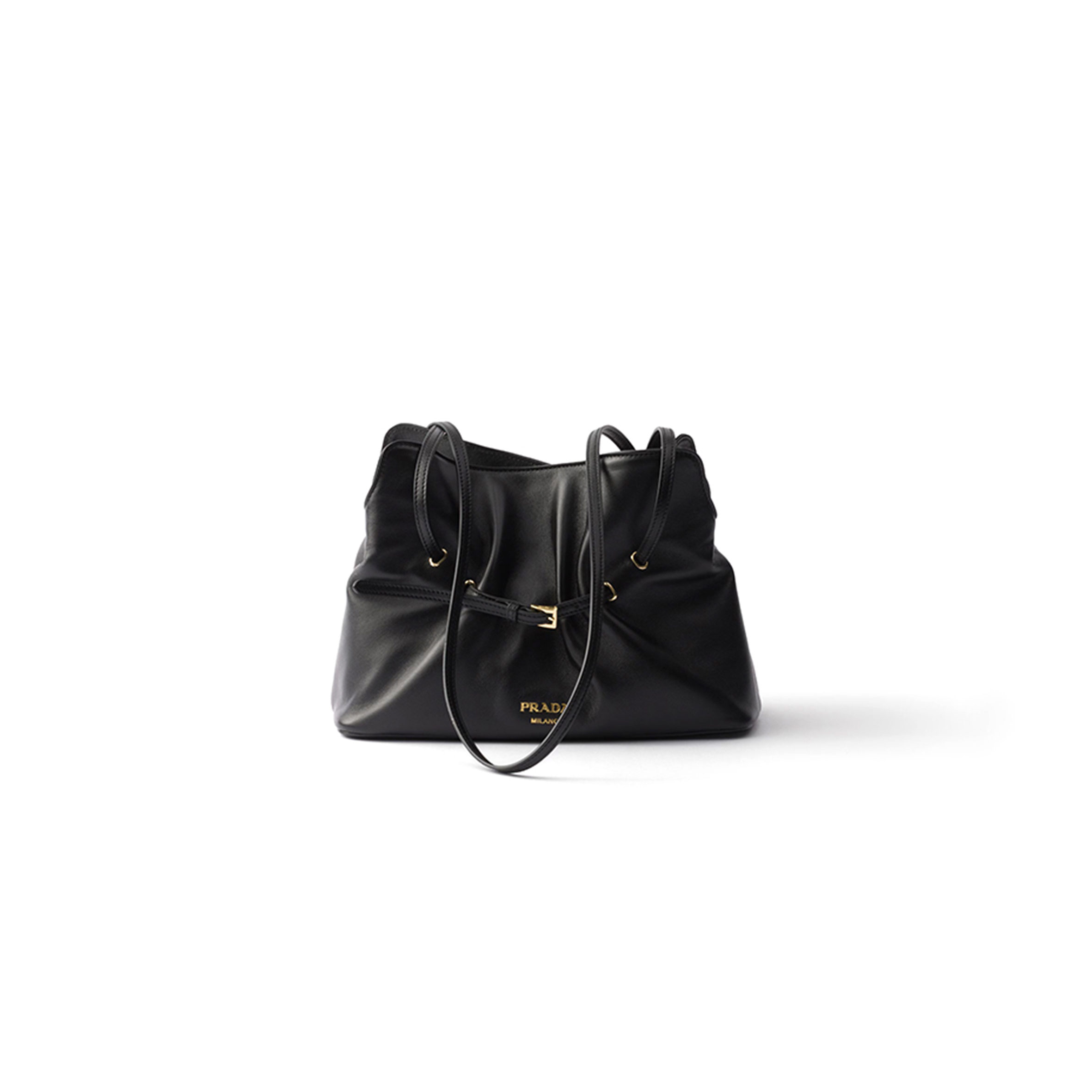 PRADA DADA SMALL NAPPA LEATHER BAG 1BG586 (25*18.5*11cm)